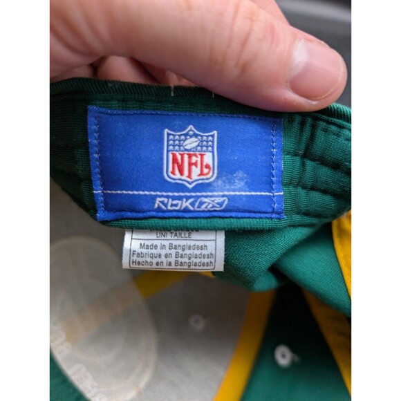 Vintage Green Bay Packers Reebok NFL Equipment Hat Adjustable - Picture 6 of 7